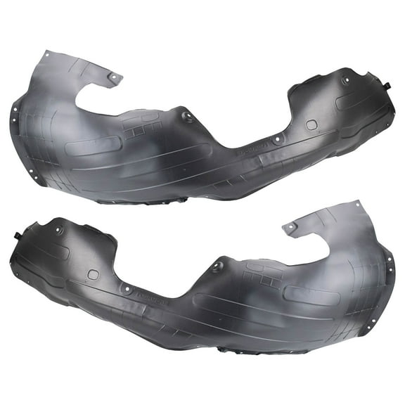 TRQ Front Inner Fender Liner Set Compatible with 2017-2019 Kia Niro BDA08752