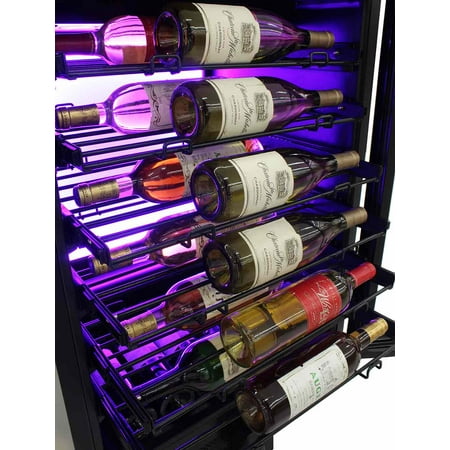 Vinotemp - 41-Bottle Wine Cooler - Black