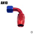thumbnail image 1 of AN4/AN6/AN8/AN10 Straight 0/45/90/180 Degree Aluminum Swivel Hose Adapter Oil Fuel Line NPT Plug~1748, 1 of 1