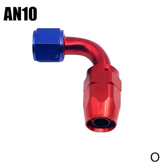AN4/AN6/AN8/AN10 Straight 0/45/90/180 Degree Aluminum Swivel Hose Adapter Oil Fuel Line NPT Plug~1748