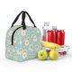 thumbnail image 5 of Easygdp Floral Daisy Bolsa Térmica Premium - Tela Oxford Impermeable, Gran Capacidad, Bolsillo Frontal, Unisex para Trabajo, Escuela, Actividades al Aire Libre y Picnics, 5 of 8