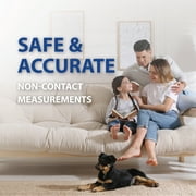 Veridian Healthcare Non-Contact Infrared Thermometer Accurate for Adults & Children, Fever Indicator