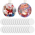 thumbnail image 1 of Blankos para Adornos de Sublimación Merkisa 30 Piezas para Árbol de Navidad, 1 of 7