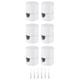 thumbnail image 5 of 6 ganchos de aluminio para enchufar en lámparas colgantes, fáciles de usar para colgar luces y cables. Blanco, 5 of 9