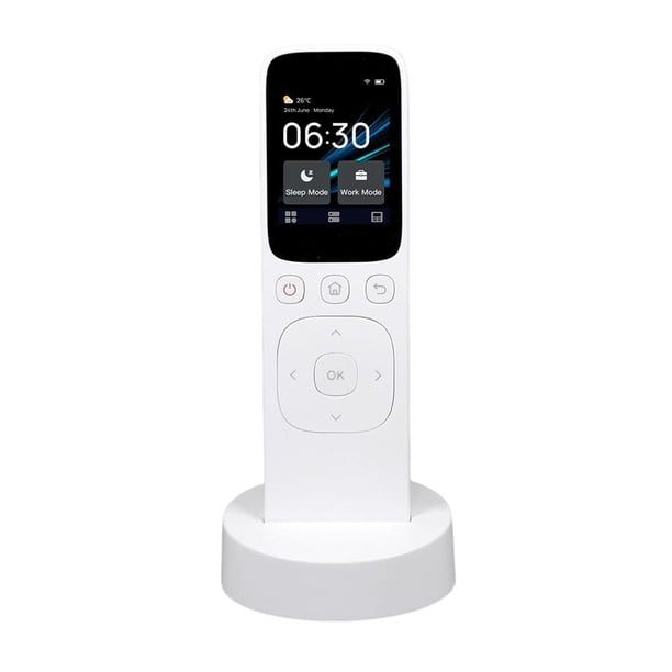 Control Remoto Control central de mano 2.4 en Panel LCD WiFi Pantalla táctil Tuya Smart Home Likrtyny Para estrenar