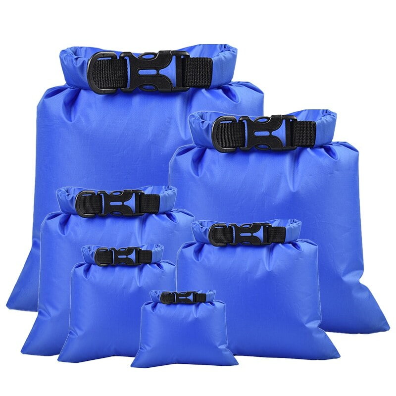 Waterproof Floating Bags Boating Fishing Rafting 6pcs 1.5/2.5/3/3.5/5