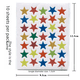 thumbnail image 2 of Pegatinas de recompensa para niños de guardería de cinco estrellas doradas y plateadas de 1,5 cm, 2 of 3