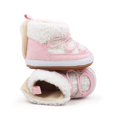 thumbnail image 3 of Infant Winter Snow Boots Warm Lambs Wool Baby First Walker Shoes for Christmas, Baby Shower, 3 of 6