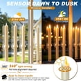thumbnail image 2 of HIDAWN 6 Pcs Sensor Dawn to Dusk Flameless Taper Candles,Rechargeable Window Candles With Suction Cup Holders,LED Battery Operated Fake Candlesticks with Remote,3D Flickering Electric Candlesticks, 2 of 9