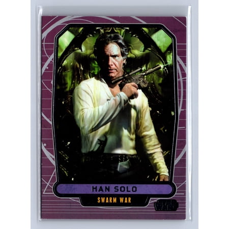 2013 Topps Star Wars Galactic Files Han Solo Swarm War #535