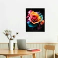 thumbnail image 2 of PRATYUS Wall Art Canvas Wall Art Picture 16x20in for Living Room Bedroom Fall Decor Graffiti Rose 16x20in, 2 of 3