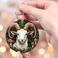thumbnail image 4 of Goat Christmas Ornaments, Goat Ornament, Goat Christmas Décor, Goat Xmas Decorations FizGM6, 4 of 5