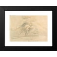 thumbnail image 2 of William Brockedon 24x18 Black Modern Framed Museum Art Print Titled - Study from Trees Near Folly, 2 of 5