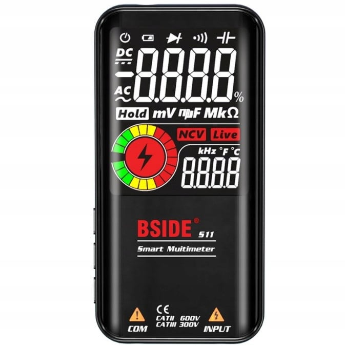 S11 High Precision Intelligent Digital Multimeter Electrician Maintenance