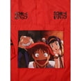 thumbnail image 2 of Cowboy Bebop Disheveled Characters Long Sleeve Red Hooded Anorak-XL, 2 of 3