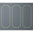 thumbnail image 5 of Ekena Millwork 28"W x 72"H Foster Running Coin Panel Moulding Kit (Triple Panel), 5 of 10