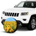 thumbnail image 2 of KAKALAD Sunflower Ocean Spare Tire Cover Weatherproof Universal Vehicle Accessories 15 Inch, 2 of 6