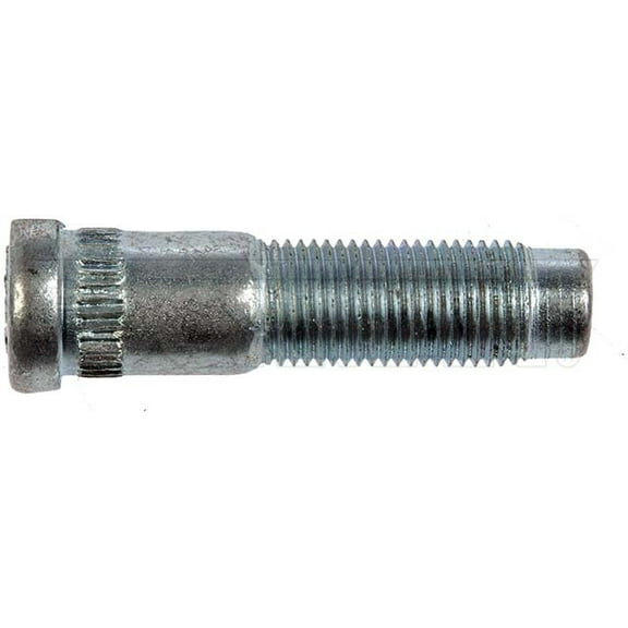 Dorman 6103661 1/2-20 Serrated Wheel Stud With Clip Head - .585 In. Knurl, 2 In. Length