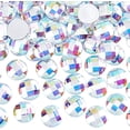 thumbnail image 1 of 70 Pcs 25mm Large Flat Back Round Acrylic Rhinestone Gems Color Circle Crystals Bling Jewels Embelishments, 1 of 8