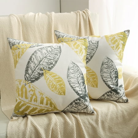 Set Of 2 Pillowcases Cushion Covers Throw Pillow Covers Standard
