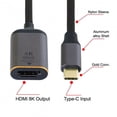 thumbnail image 4 of FVH USB4 USB-C Type-C Source to Female HDMI 2.1 Cable Display 8K 60HZ UHD 4K HDMI Male Monitor, 4 of 7