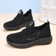 thumbnail image 6 of Domzle Womens Orthopedic Shoes with Arch Support Slip On Wide Width Sneakers Non-Slip Sole Lightweight Athletic Sneakers with Breathable Mesh, 6 of 7