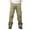 Yellow, variant on successthop Cargo Pant Elastic Waist for Men Solid Workwear with Multiple Pockets Straight Casual Trousers