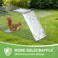 thumbnail image 5 of Ktaxon Dog Playpen 8-Panel Metal Pet Fence, 32" Outdoor Portable Pen for RV Camping Yard, Black, 5 of 7