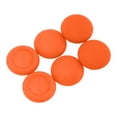 thumbnail image 3 of 3D Joystick Button Cover 6 in 1 Prevent Slip Replacement Thumb Grips for PS5 Elite Controller Orange, 3 of 5