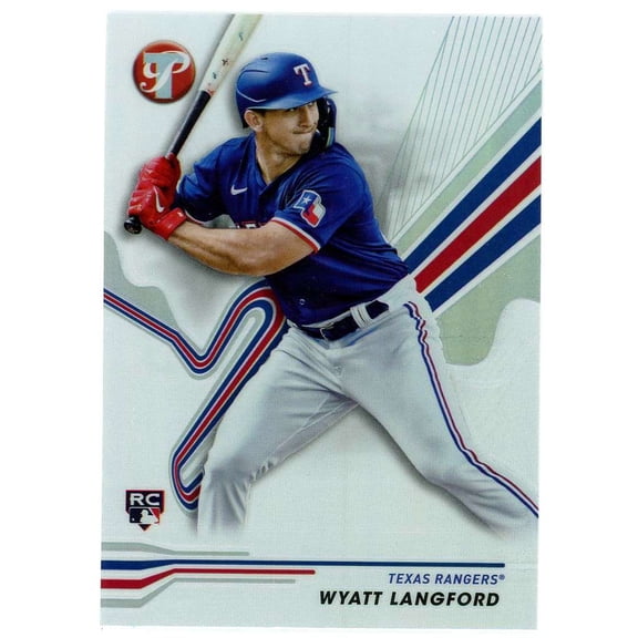 MLB 2024 Topps Pristine Baseball Refractor Wyatt Langford #236 (Rookie)