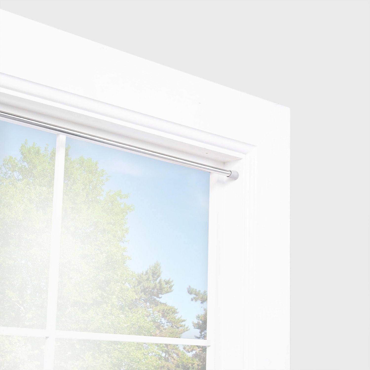 La tringle à ressort Mainstays, 18-28" 7/16 pouce de diametre, chrome