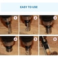 thumbnail image 4 of Professional Wood Plug Cutter Set, Straight and Tapered Cutting Tool, Carbon Steel, Electric Drill Compatibility, Perfect For Woodworking DIY, Ensures An Excellent Finish On Every, 4 of 5