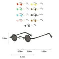 thumbnail image 2 of Minnieouse Gafas de sol de metal Protección solar Gafas de moda con estilo Gafas Type2 NO2, 2 of 6