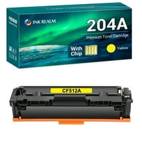 Cool Toner Compatible Toner Replacement for HP CF512A 204A use for Color MFP M180nw M180n M181fw M154nw M154a（Yellow, 1-Pack)