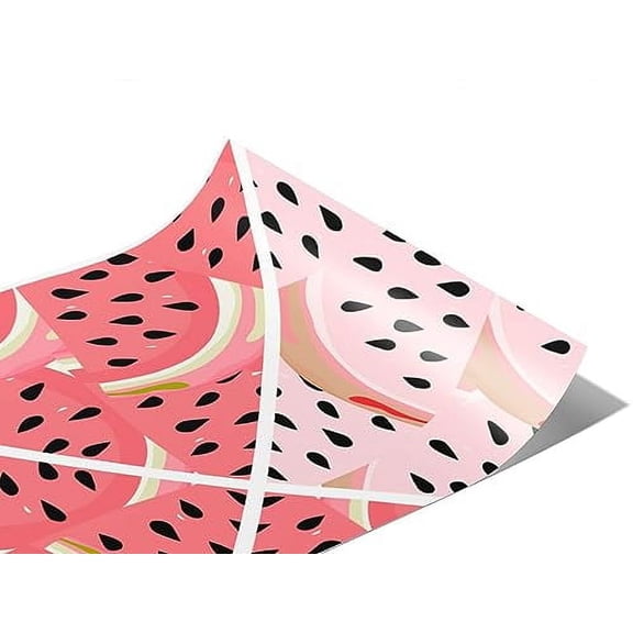 Rwraps Watermelon Juicy Flesh Matte Vinyl Film Wrap 59in x 13ft Vinyl Vehicle Car Film Sheet Roll