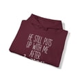 thumbnail image 4 of 2nd Anniversary Wife Hoodie, Gifts, Hooded Sweatshirt, 4 of 4