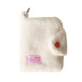 thumbnail image 1 of Plush Coin Purse Wallet - Mini Fuzzy Card Holder For Students Id Meal Card, Portable Organizer, 1 of 8