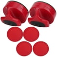 thumbnail image 3 of Lishi Large Red Hockey Game Table Set with 94MM Slider Pusher and 4 Pucks, 3 of 20