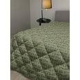 thumbnail image 2 of Butterfly Down Alternative Comforter, Silhouettes and with Swirled Curly Wings on Pastel Color Blots, Microfiber Quilt for All Season, 5 Sizes, Multicolor, by Ambesonne, 2 of 3