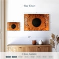 thumbnail image 4 of Elephant Stock Magnified Human Eye Wall Art - Horizontal Canvas Wall Art - Living Room Wall Decor - Profession Canvas - Brown And Black Decor - 12" x 8", 4 of 8