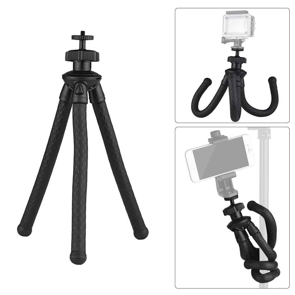 Rhodesy Octopus Phone Tripod Stand Holder with Universal Clip iPhone Tripod 