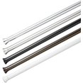 thumbnail image 4 of Basics Adjustable Sturdy Spring Tension Curtain Rod, No Drilling/No Holes, 36-54", Black, Classic Finial, 4 of 5
