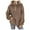 C-Khaki70, variant on Hoodies For Women Sweatshirt Quarter Zip Fuffy Long Sleeve Pullover Winter Double-Sided Plush Soft Tops