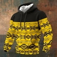 thumbnail image 2 of oqasdz Sweatshirts for Men Hooded Striped Stylish Print Hooded Pullover with Pocket Long Sleeve Loose Top Versatile Casual Dailywear, 2 of 3