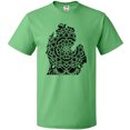 thumbnail image 3 of Inktastic Michigan Silhouette Mandala T-Shirt, 3 of 5