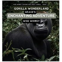 Wise Whimsy Teaches Kids about Animals Gorilla Wonderland: Grace's Enchanting Adventure, Book 7, (Hardcover)