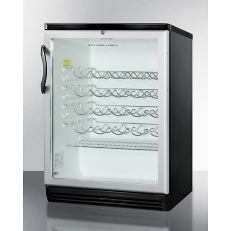 Summit Appliance Summit Commercial 36 Bottle Single Zone Freestanding Wine Cooler