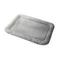 thumbnail image 2 of Alfombrilla refrescante para perros, cómoda cama tipo cojín para cachorros, ideal para casetas de interior o cochecitos de bebé. Negro degradado, 2 of 8