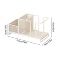 thumbnail image 3 of shyuyusa Household Disposable Cup Storage Holder, Desktop Multi Grid Cup Rack for Coffee Cup Placement, Milk Tea Cup Arrangement and Dining Table Storage, 3 of 6