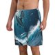 thumbnail image 2 of Balery Ice Blue Ocean Cute Dolphin A Traje de Baño Estilo Hawaiano para Hombre, Shorts de Secado Rápido con Bolsillos-Large, 2 of 6